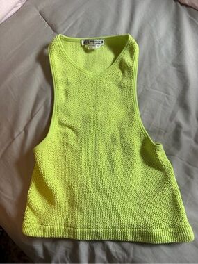 Zara Neon Green Tank Top